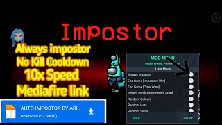 Among us Mod Apk Download Always Impostor Tutorial screenshot 4