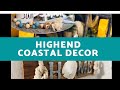 High End dollar tree DIY coastal home decor