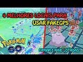 4 MELHORES LOCAIS PARA FARMAR E FAZER RAIDS/FAKE GPS/ POKÉMON GO/ DICAS