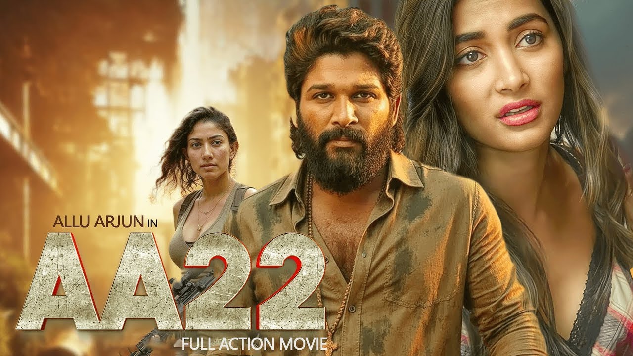 Aa22  Full Hindi Dubbed Movie | Allu Arjun, Pooja Hegde | Blockbuster Tamil Hindi Dubbed Action
