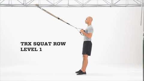 TRX Squat Row Level 1