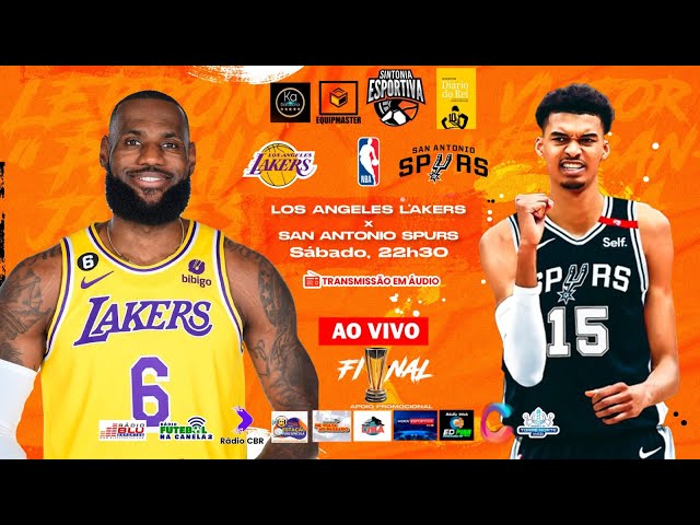 Em jogo de 'cinco minutos', Lakers massacram o San Antonio Spurs