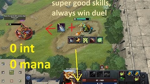 DOTA 2 CUSTOM GAME - CUSTOM HERO CHAOS - Nature