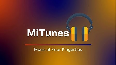 MiTunes- Music Application - Demo Video: Appwrite x Hashnode Hackathon