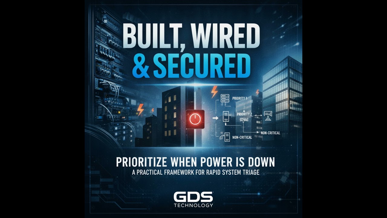 Prioritize When Power Is Down: A Practical Framework for Rapid System Triage
