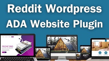 Reddit Wordpress: Any Plugin To Make A Site Fully ADA Complaint?