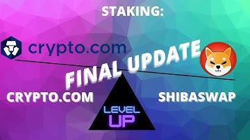 FINAL UPDATE ON STAKING: SHIBASWAP VS CRYPTO.COM