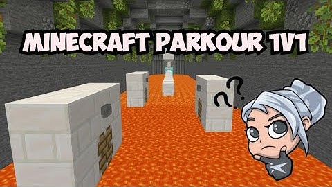 Minecraft Parkour 1v1 with Aarizzler. #minecraft #minecraftparkour #minecraftparkourchallenge