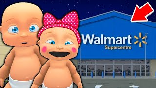 Baby And GIRLFRIEND Break Into WALMART... (Who's Your Daddy?)