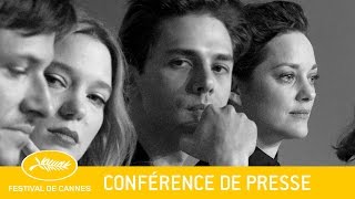 JUSTE LA FIN DU MONDE - Conférence de Presse - VF - Cannes 2016