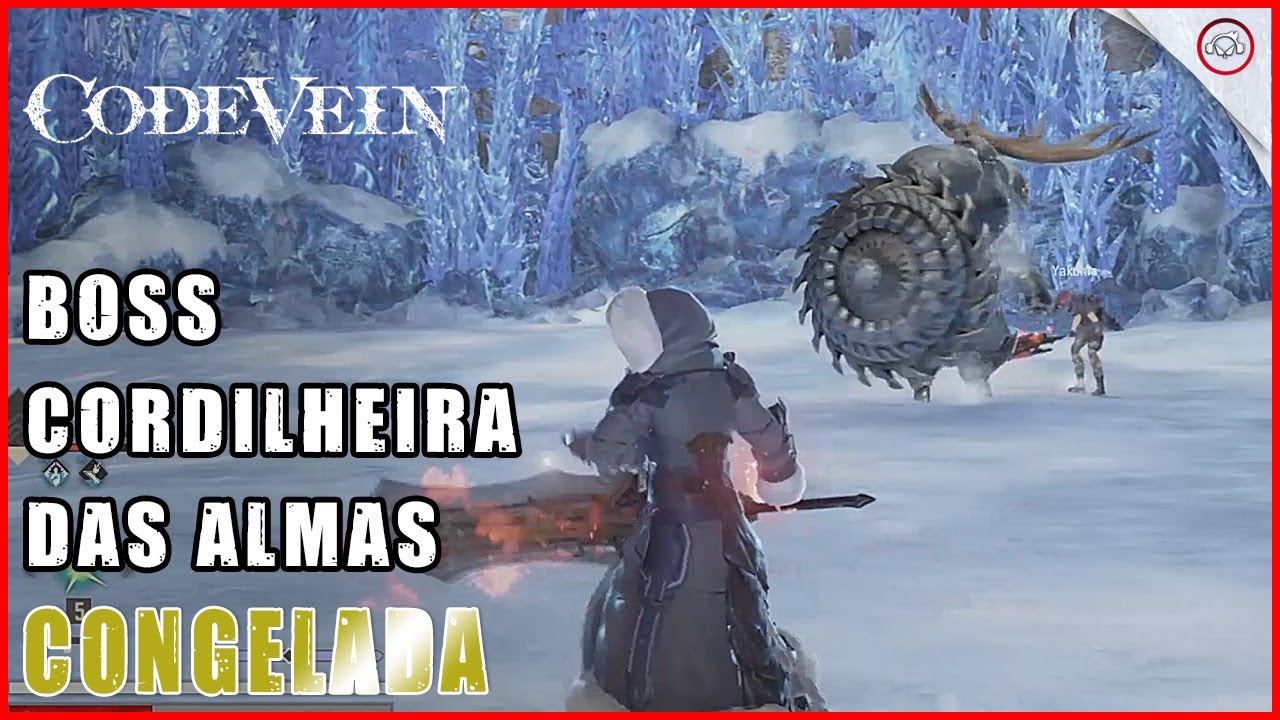 Miniatura do vídeo CODE VEIN, Como derrotar o Boss CORDILHEIRA DAS ALMAS CONGELADA | Super-dica
