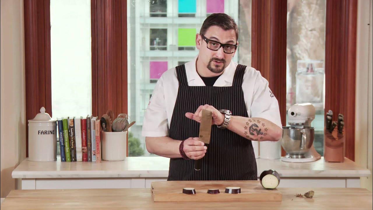 Chris Cosentino How to Use the Shun Classic Nakiri Knife Williams