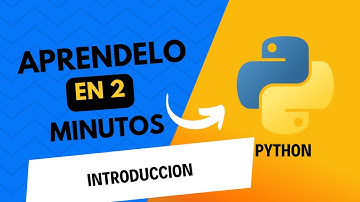 🐍 Introducción a Python | Aprendelo en 2 minutos ☑️