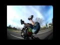 Wheelie with no front wheel down the highway