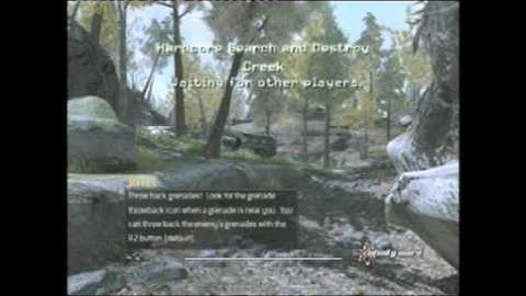 cod4 display HUD on hardcore modes (PS3)