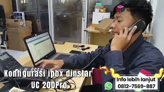 KONFIGURASI IPBX DINSTAR UC 200 PRO #pekanbaru #dinstar