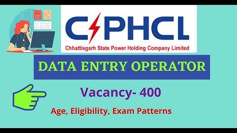 CSPHCL(DEO)Data Entry Operator Recruitment 2021🔥400 Vacancy🔥 | CSPHCL DEO Previous Question Papers