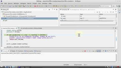 Como debuggear una aplicación en C con Eclipse