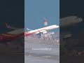 HONG KONG AIRLINES A321-200 takeoff at Hong Kong airport #shorts #aviation #a321 #takeoff #hongkong