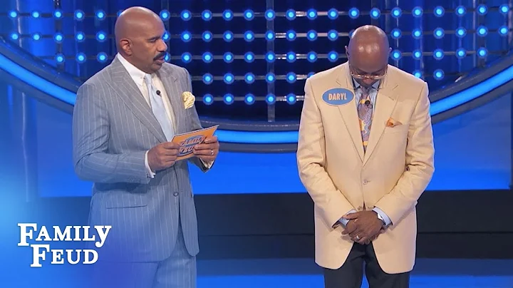 Meet Daryl... A.K.A. MISTER NUMBER ONE!!! | Family Feud