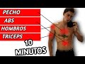 Haz Esta RUTINA QUEMA GRASA en 10 MINUTOS. Fullbody Para Perder Barriga y Ganar Músculo)