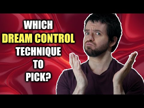 Pick The Dream Control Techniques You Actually Like Doing