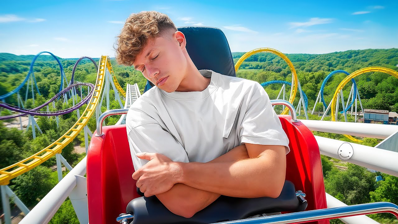 Ich verbringe 24 Stunden in einem Freizeitpark