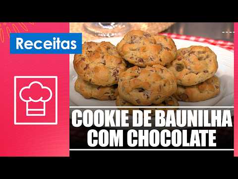 Aprenda a fazer um cookie de baunilha com chocolate com a chef Vivian Feldman – 19/05/26