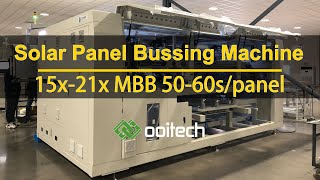 🆕🔥 Full Auto Solar Bussing Machine PV Cell Strings Interconnection