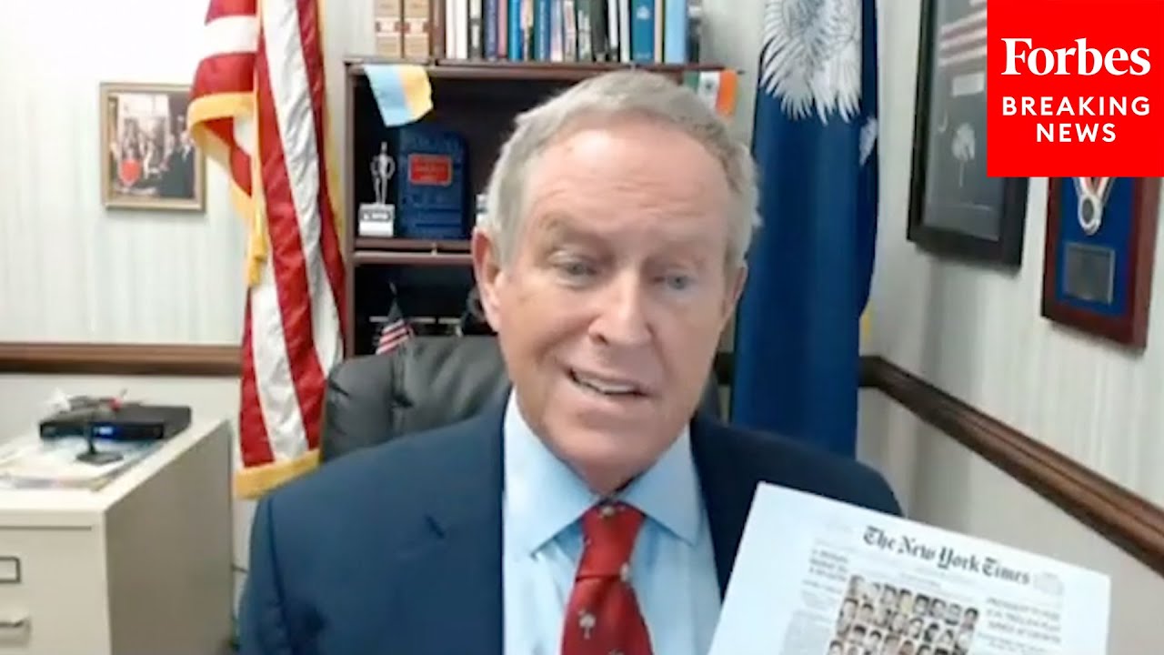 Joe Wilson Accuses Media Of Spreading "Propaganda" For Hamas, Holds Up