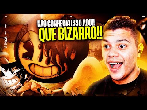 2 EM 1 - Demônio de Tinta | Bendy | Papyrus Da Batata [REACT]