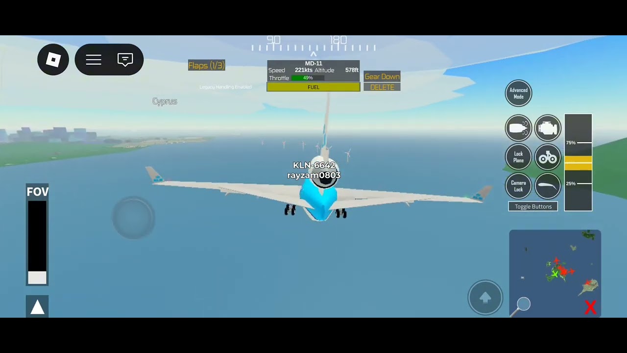 Pake pesawat yang pernah kecelakaan pas mendarat loh (pilot training flight simulator indonesia)