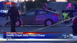 1 dead, at least 3 injured in Dolton crash