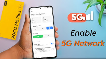 Poco M6 Plus 5g network Settings, How to Enable 5g Network in Poco M6 Plus, Poco M6+ Only 5g Mode