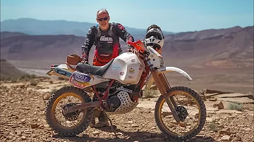 Sandraiders 2023 Part 1. Riding 1600km of Paris Dakar stages in Morocco on our '80s desert bikes