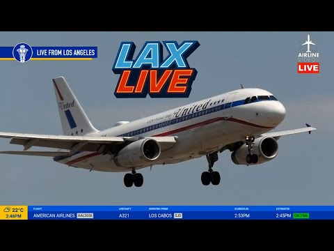 🔴LIVE LOS ANGELES (LAX) AIRPORT PLANE SPOTTING ACTION! (July 18th, 2025)