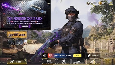 NEW* Legendary SKS Particle Splitter is back! FULL DRAW | Codm Garena