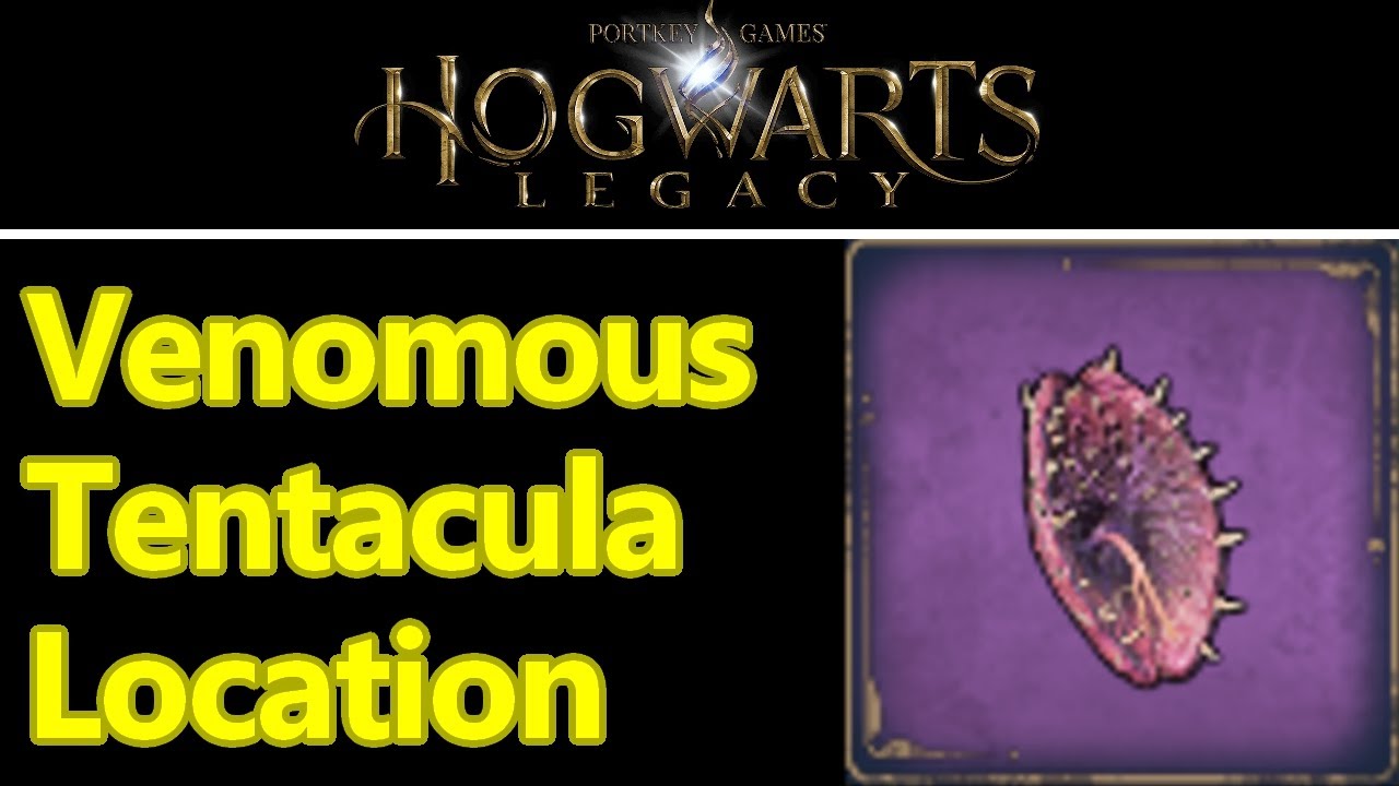 Hogwarts Legacy venomous tentacula location guide (professor garlick