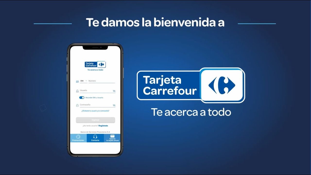 App Tarjeta Carrefour Banco De Servicios Financieros