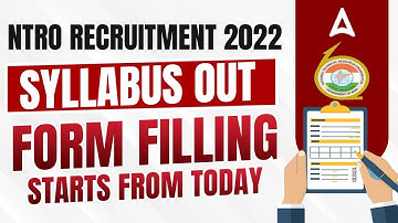 NTRO Recruitment 2022 | NTRO Syllabus and Form Filling | Full Details