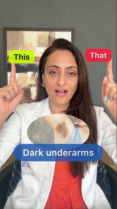 Dark underarms | how to improve | dermatologist