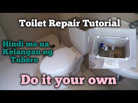 Video: Paano mo papalitan ang hawakan ng toilet flush?