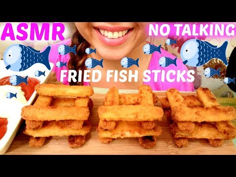 *No Talking* ASMR *CRUNCHY* Fried Fish Mukbang 먹방 Eating Sounds suellASMR