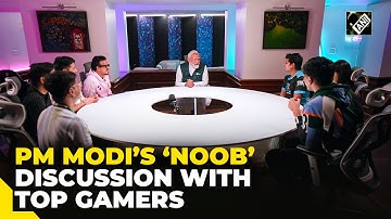 “If I use this word during election…” PM Modi’s witty question on ‘Noob’ to gamers sparks laughter