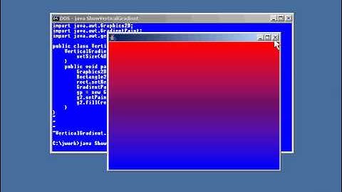 Lesson8 Color Gradient Directions | Java Graphics Tutorial
