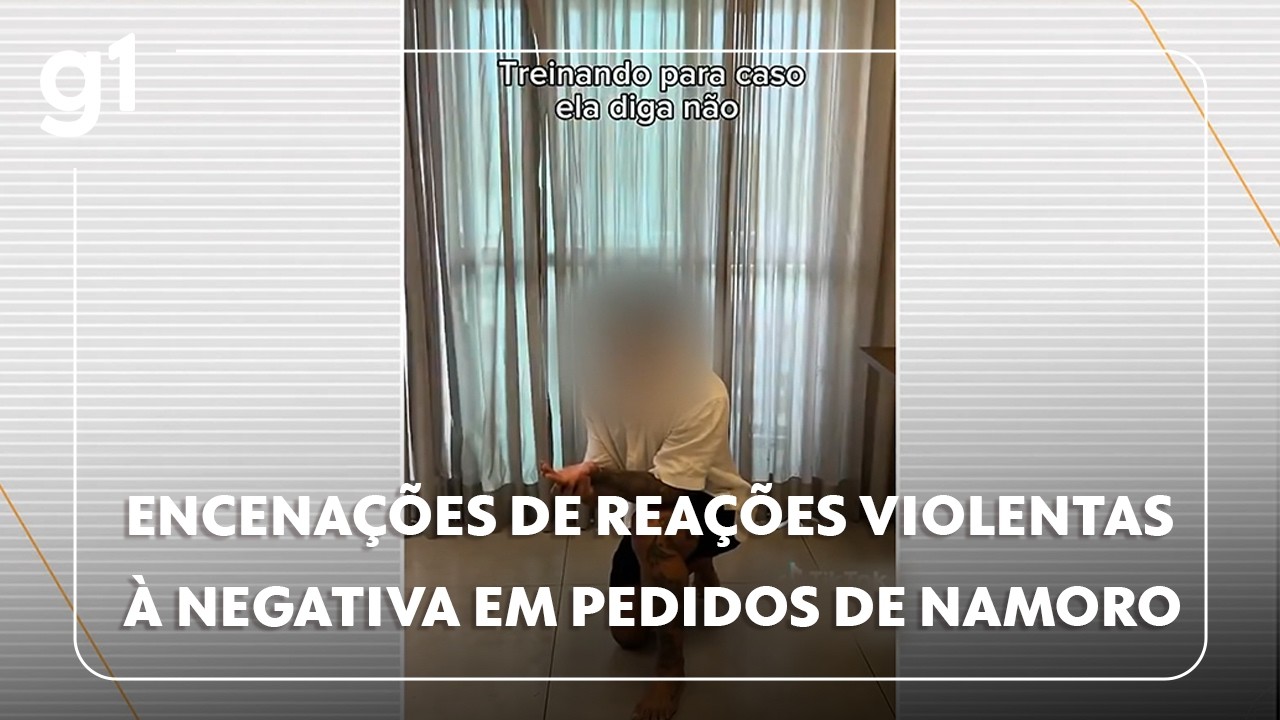 'Treinando caso ela diga não': vídeos no TikTok simulam agressões a mulheres