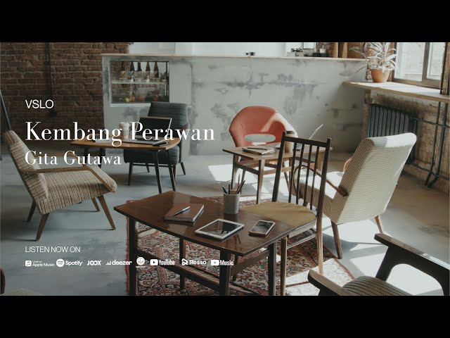 Gita Gutawa - Kembang Perawan (Lyrics) | Vinyl Mode u0026 Cafe Ambience class=