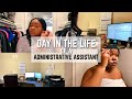 (Vlog 1) A Day In The Life of a Administrative Assistant | Full-Time Office Job | Morning Routine