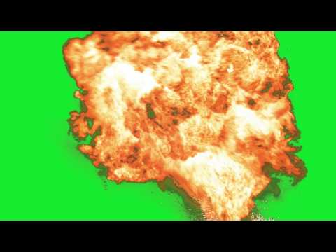Explosion 10 - Green Screen Green Screen Chroma Key Effects AAE
