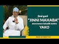 Jini mahaba na jinsi anavyoharibu maisha yako |  Sheikh Salum Mardhiyya